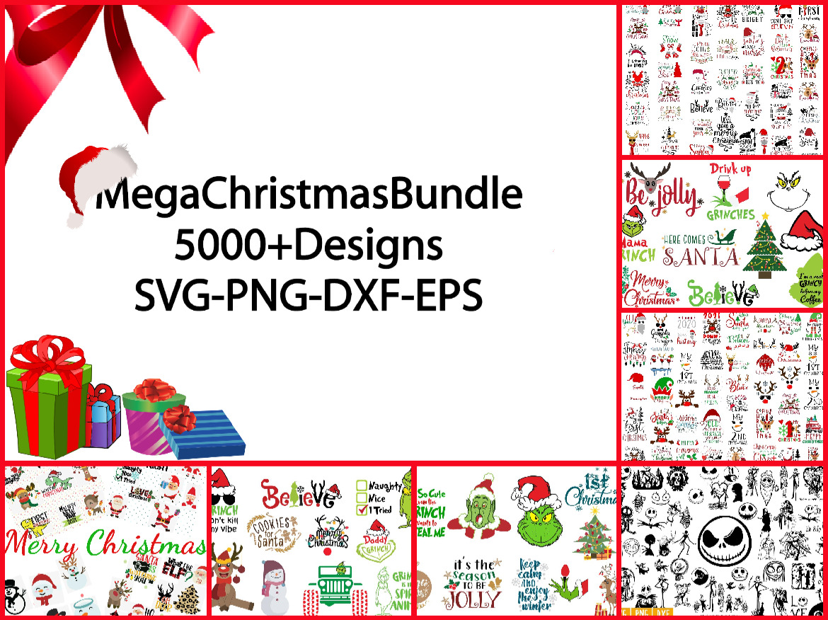 Download Mega Christmas Bundle Svg Mania