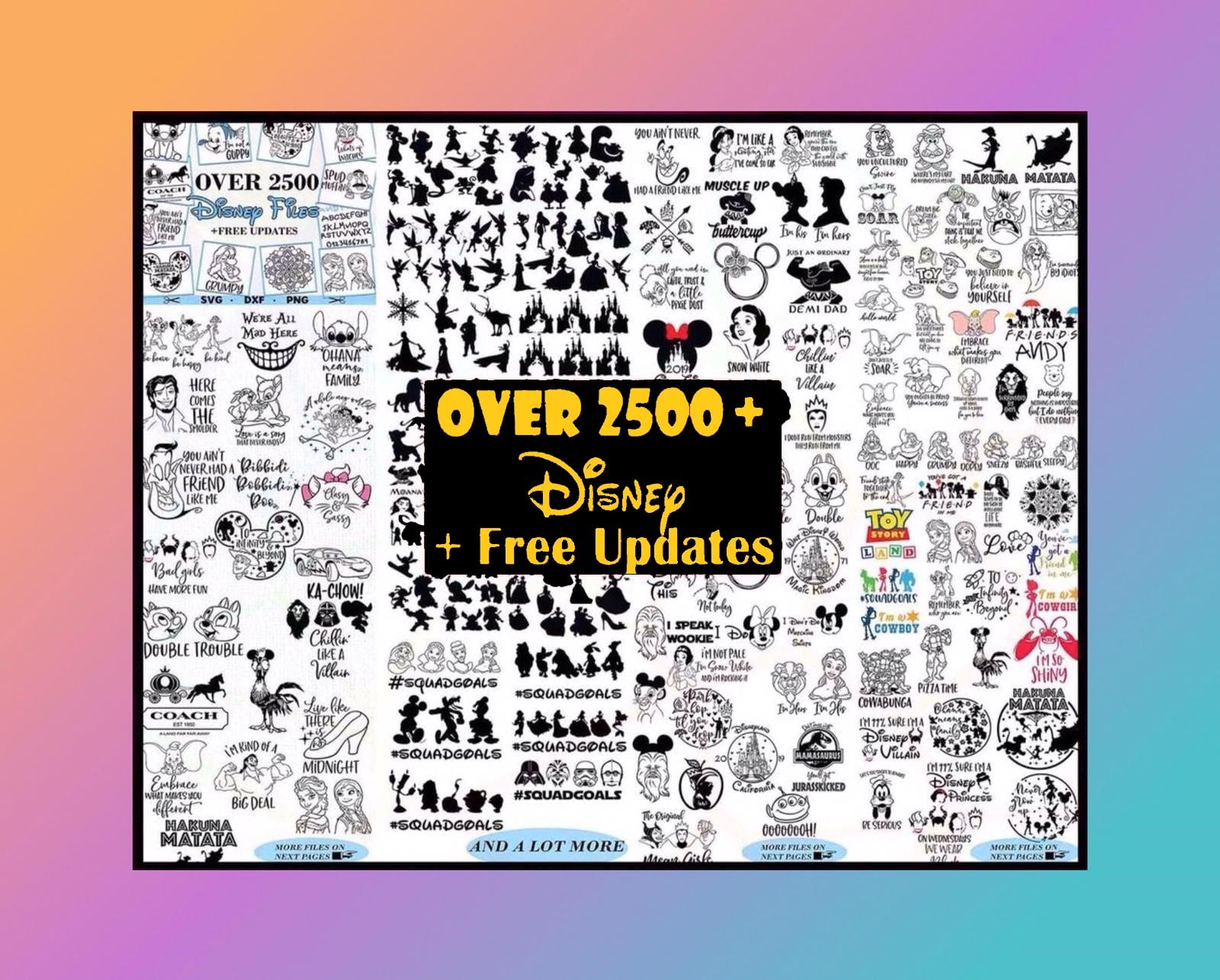 Download All Disney Bundle - SVG Mania