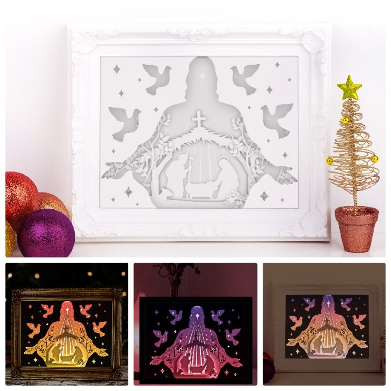 Christmas Lightbox Bundle - SVG Mania